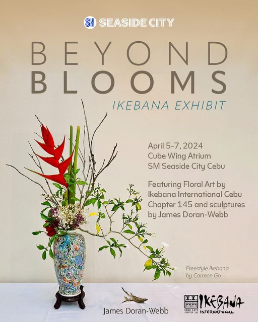 Ikebana International Cebu Chapter 145 Celebrates 54 Years with "Beyond Blooms" Exhibit